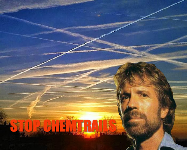 Chuck Norris vuelve a denunciar las estelas químicas y la geoingeniería  Chemchuck