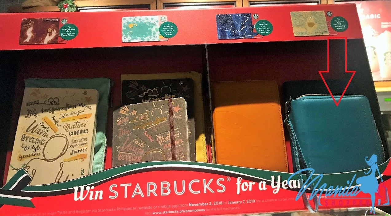 Manila Shopper Christmas Giftaway Starbucks 2019 Travel Organizer