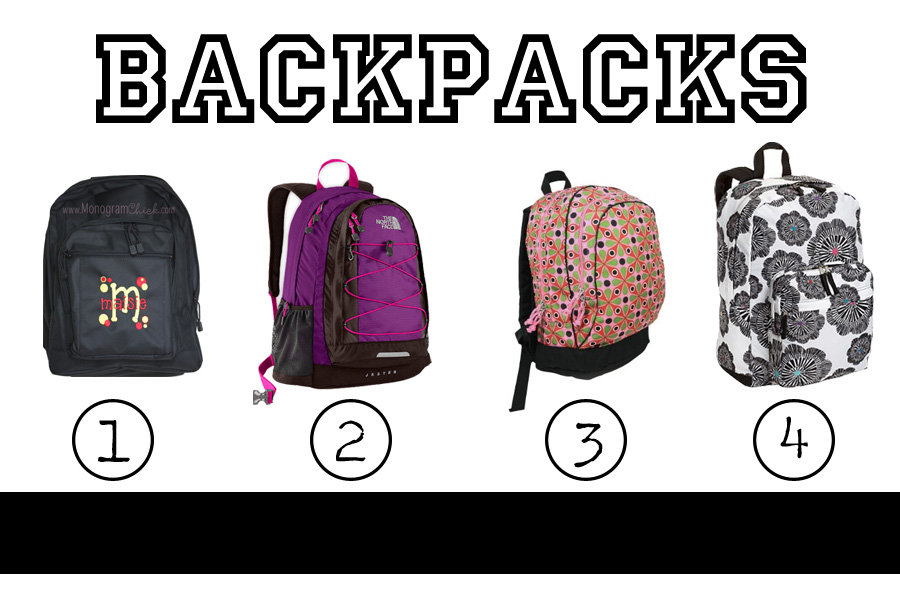 Back to School :: Backpacks and Totes