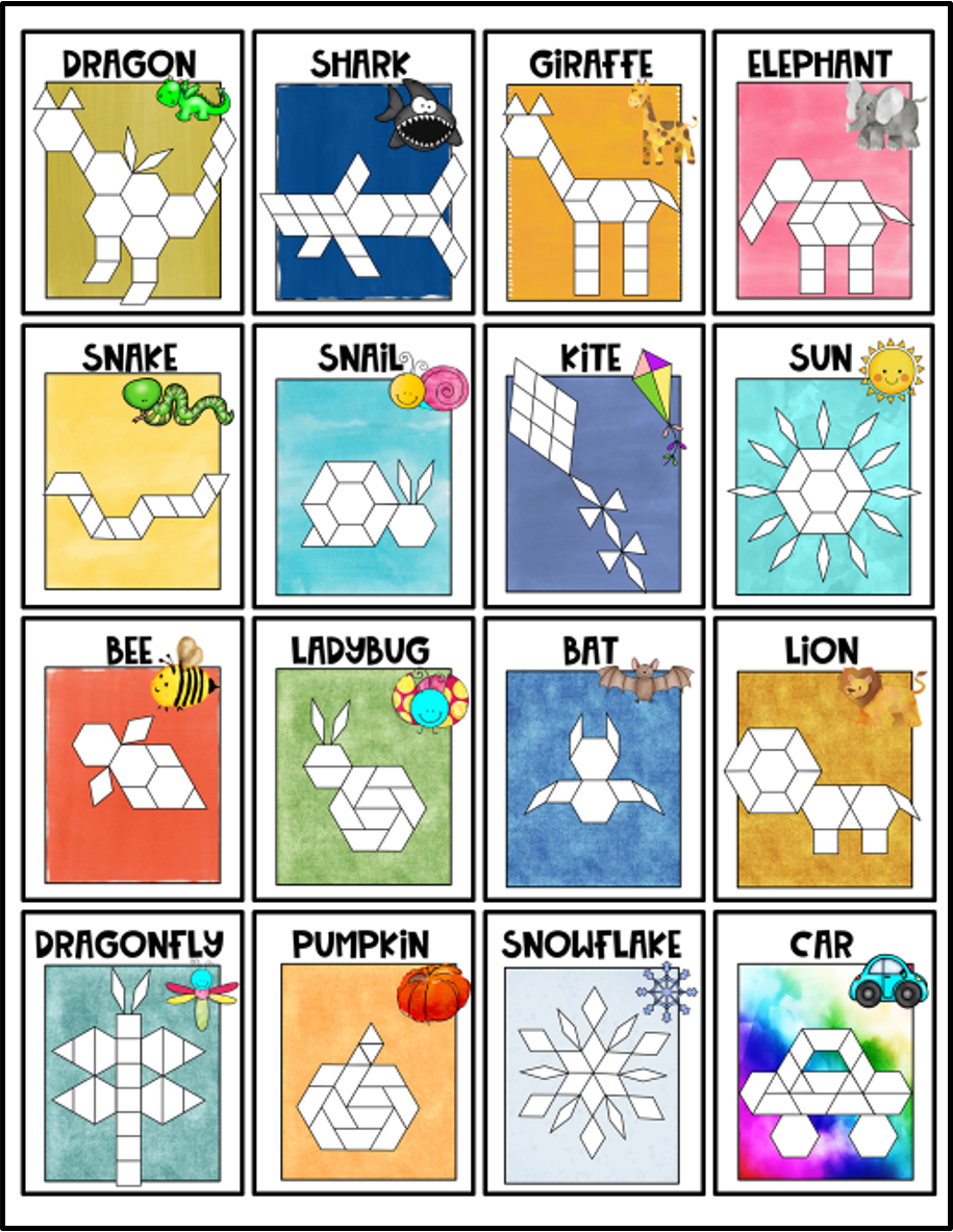 Pattern Block Mats Simple Inspiration Ideas Pattern Block Mats Simple Inspiration Ideas