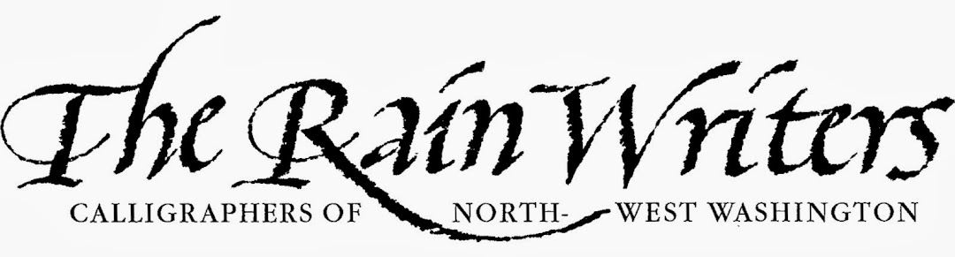 The Rain Writers - Calligraphers of Northwest Washington