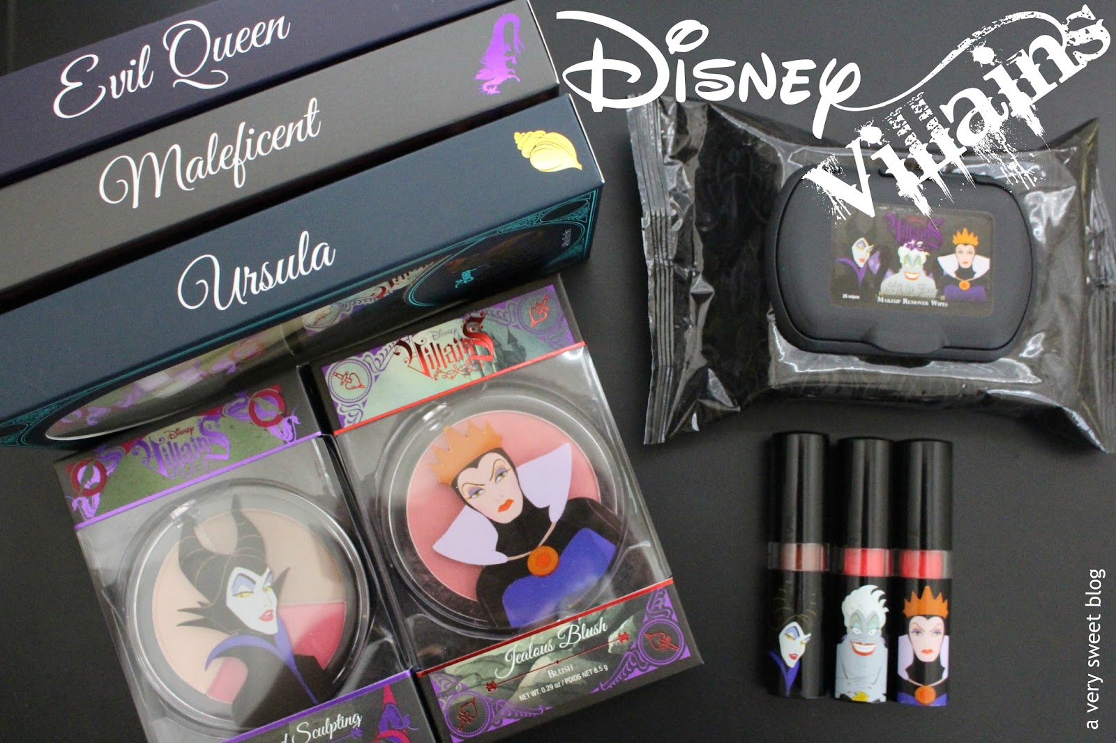 Disney Villains Makeup Collection Review | A Very Sweet Blog