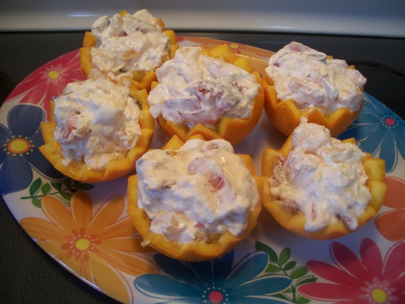 Pams Party & Practical Tips Orange Fruit Cups