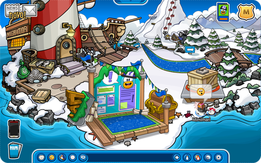 Soporte de Super Club Penguin on X: Isla 34 is Anime Island