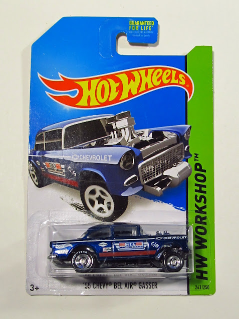 Hot Wheels Chevrolet Bel Air Gasser '55 - Série Reverse Rake 2024, Modèle Détaillé 1:64