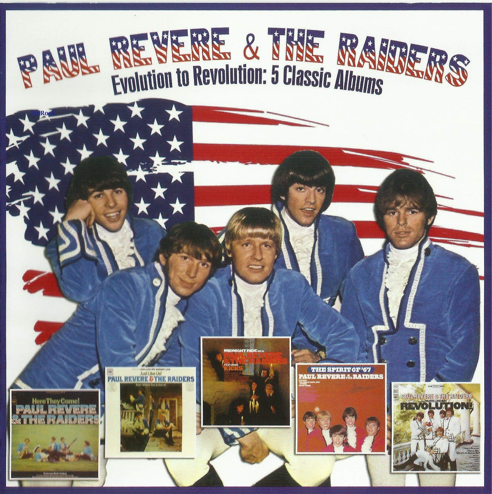 Paul Revere And The Raiders Evolution To Revolution 5 Classic Album
