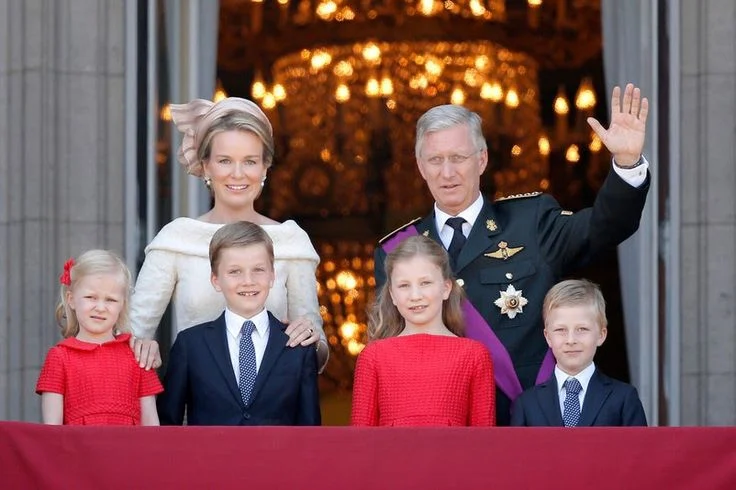 Abdication Of King Albert II & Inauguration Of King Philippe- Balcony Apperance-1.jpg