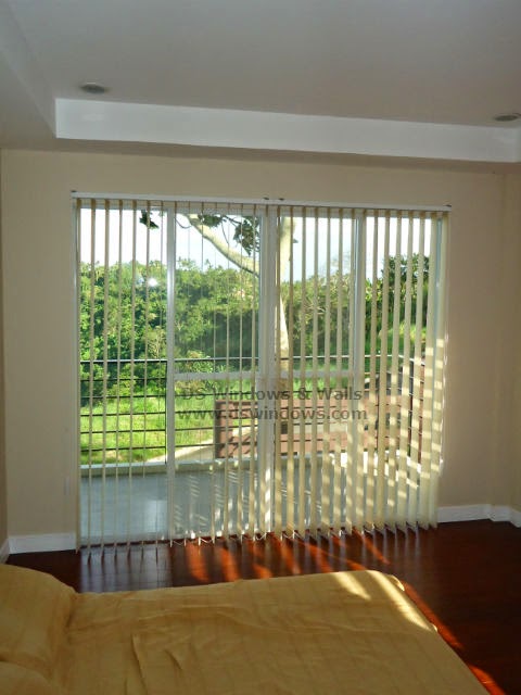 Fabric Vertical Blinds For A Peaceful Rest House Outside the Big Busy City - Los Baños, Laguna