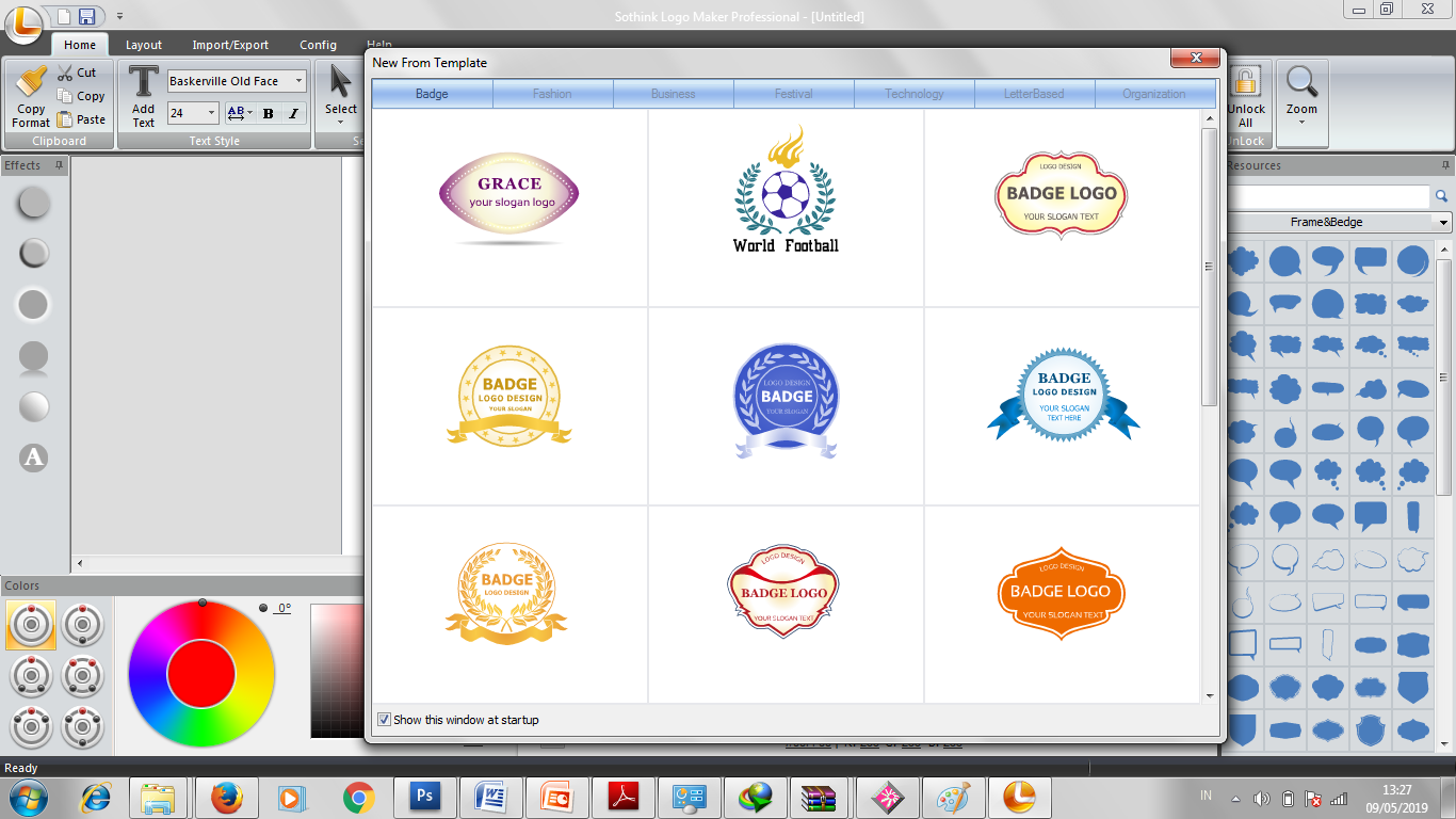 Download Sofware/Aplikasi Pembuat logo mudah dan gratis LOGO MAKER