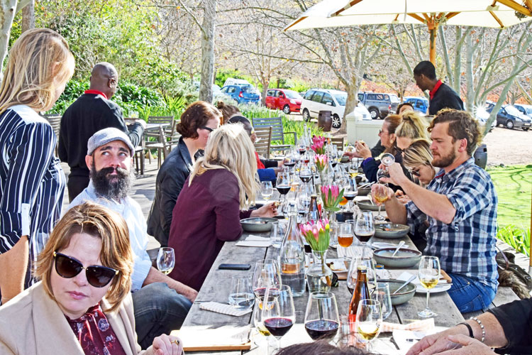 . A preview of the new menu at The Bakery on Jordan Wine Estate