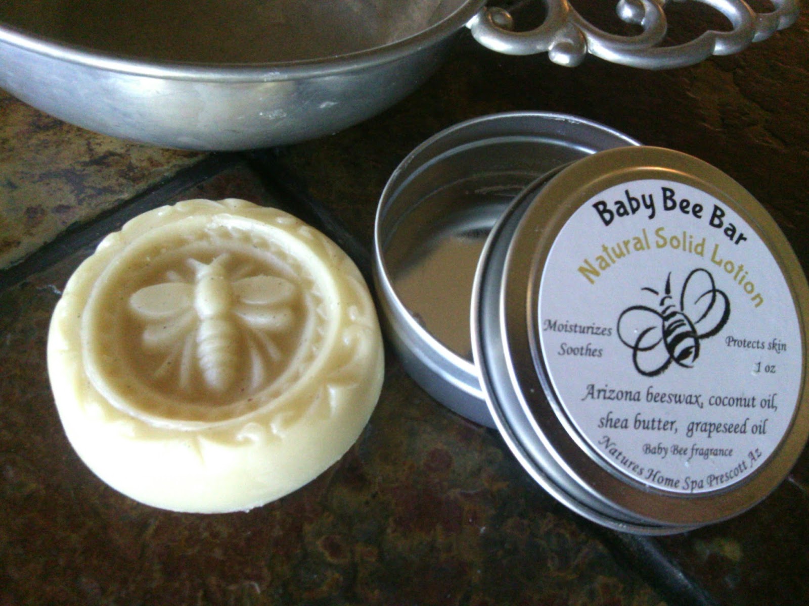 Natures Home Spa How to make Solid Lotion Bars