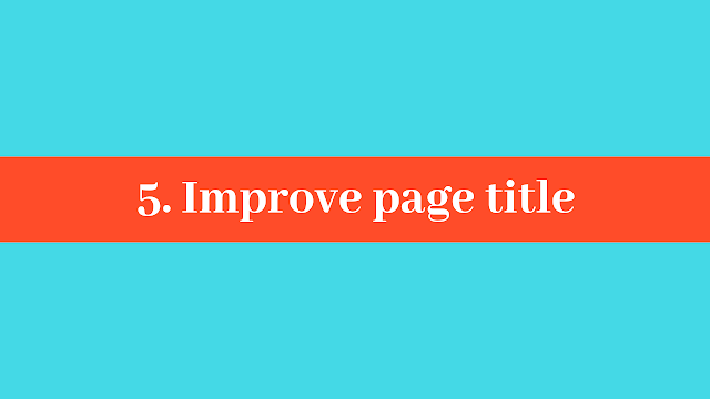 SEO Tips And Tricks Apne page title ko sudhare Agar aap bhi Google, Bing inh search engines per yah search karte rahte hai Seo Tips and Tricks in Hindi, best seo tips in Hindi toh aap ekdam sahi article per ho. Best SEO Tips And Tricks ke liye abhi visit kare.