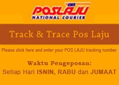 We use POS LAJU Only  and POS REGISTER for international