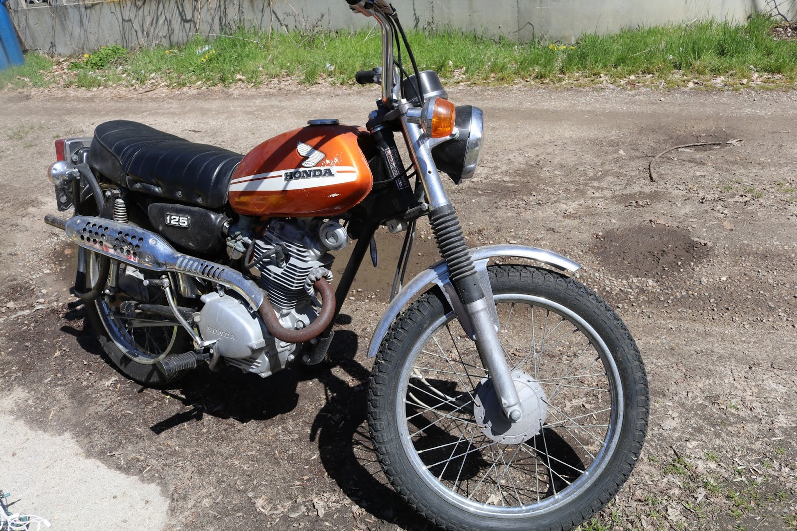 OldMotoDude: 1973 Honda CL125 spotted in Boise, Id