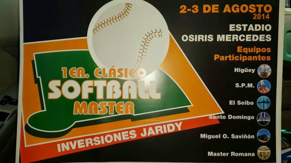 Anuncian 1er Clásico de Softbol máster en La Romana 2014
