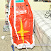 Gundam RX-78-2 Inflatable Shield Pool Float/ life saver buoy - review by gundamkitscollection