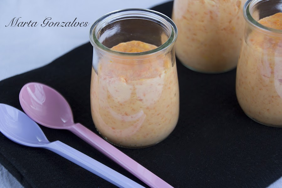Natillas de zanahorias con Chef o Matic Pro