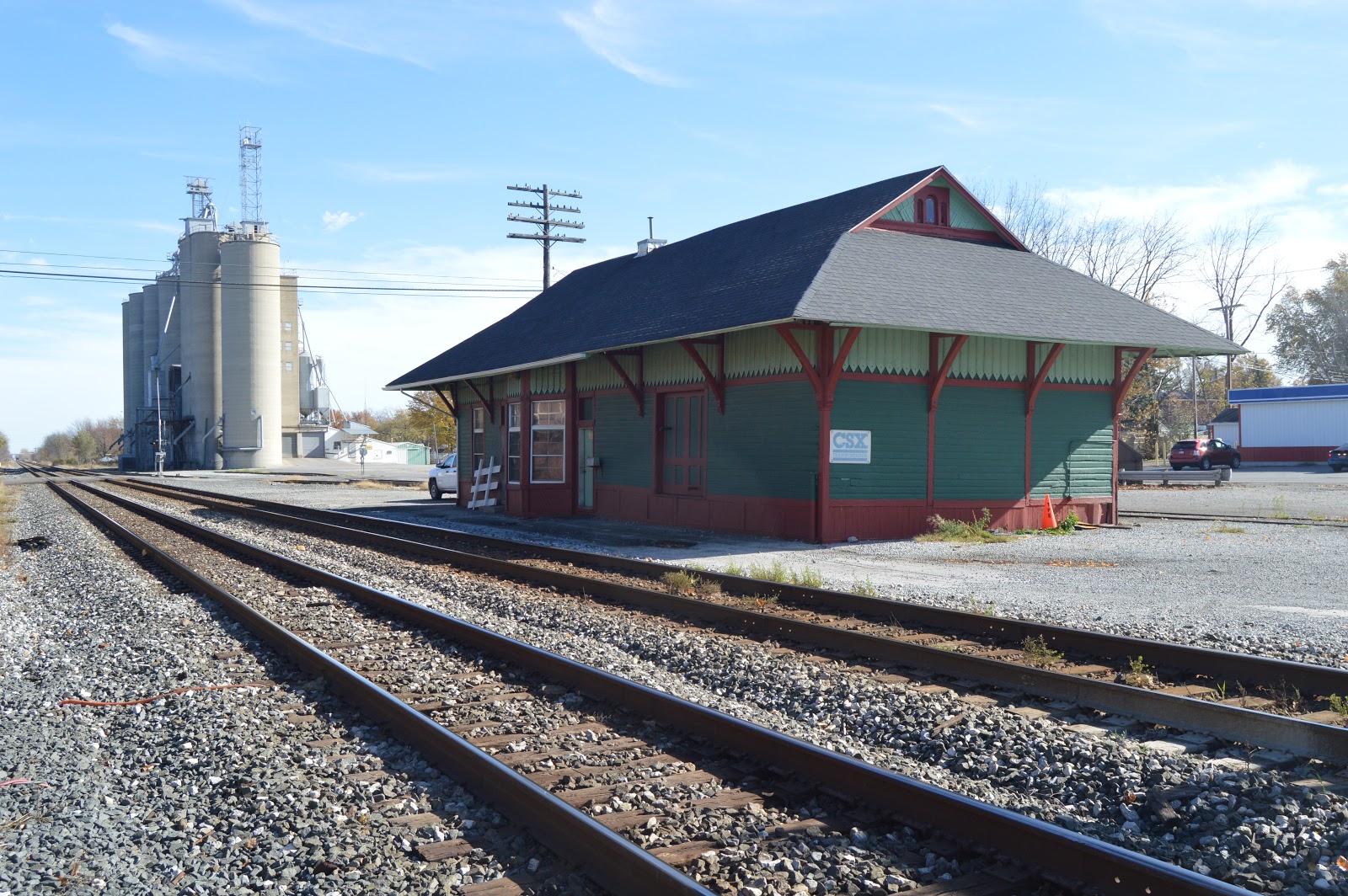 Towns and Nature North Baltimore, OH CSX/B&O Depot