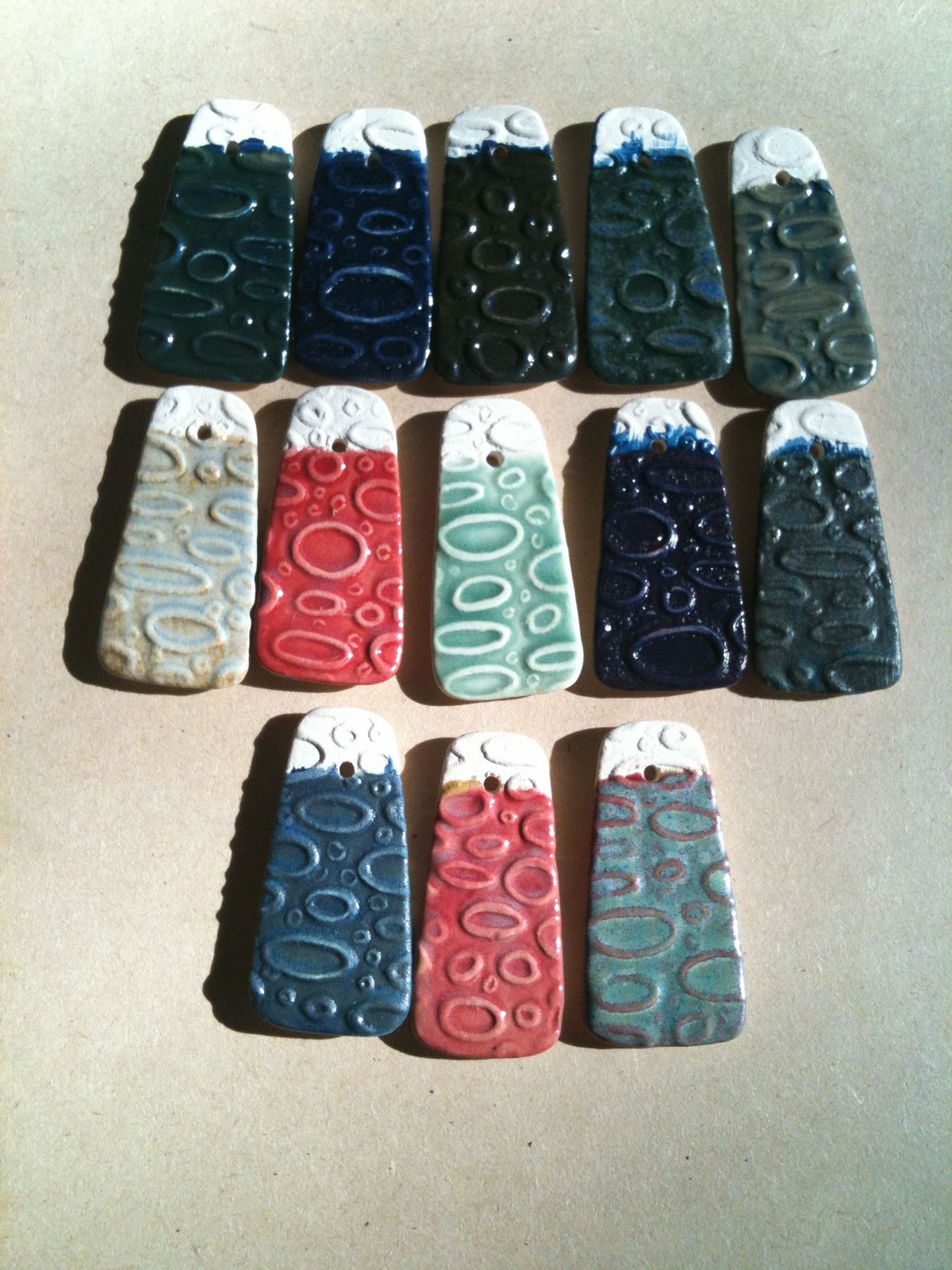 Beads of Clay Blog Third Friday Cone 6 Commercial Glaze Tests