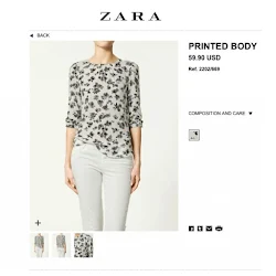 Princess Mary Style ZARA Printed Body Shirt CARLEND COPENHAGEN Bag
