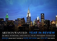 2012.ARTISTS WANTED. ART IN NEW YORK - ART TAKES TIMES SQUARE. USA.