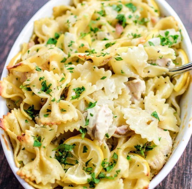 Lemon Chicken Pasta Bake Lemon Chicken Pasta Bake