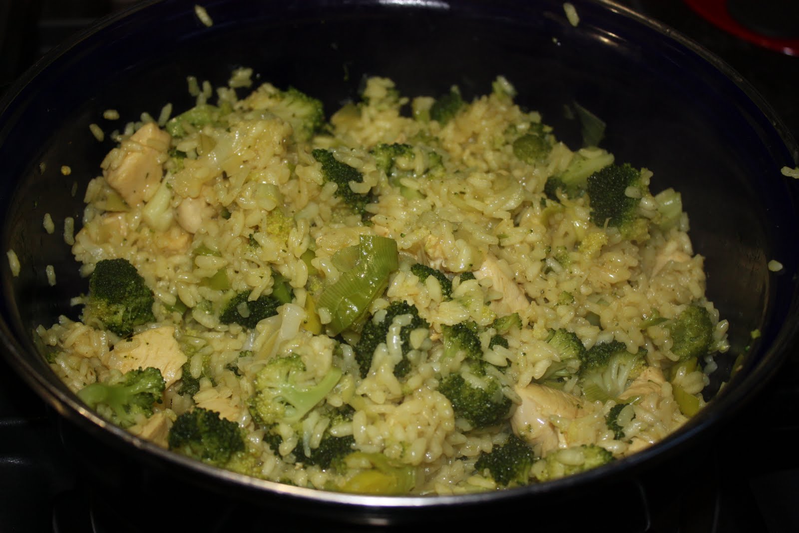 365 dagen koken en eten risotto met kip en broccoli