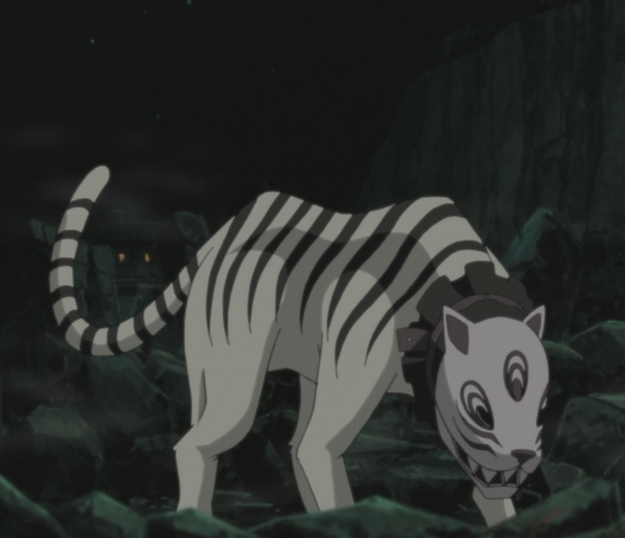 Девять животных. Менма Узумаки девять зверей. Тигр Менма. Наруто тигр Бьякко. Бьякко белый тигр.