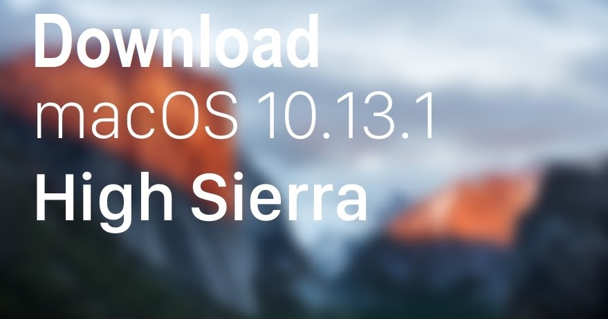 how to download high sierra