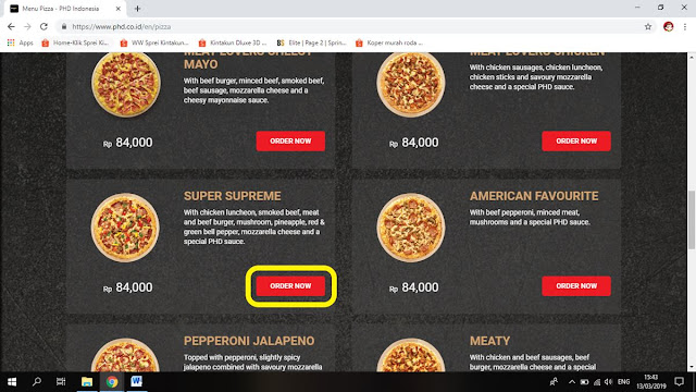 Cara Mudah Order Pizza Hut Delivery Online Cara Mudah Order Pizza Hut Delivery Online