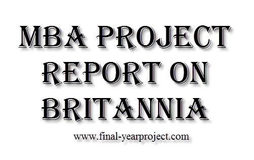 Report on Britannia