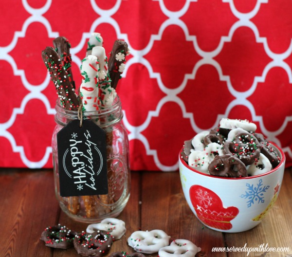 Chocolate Covered Pretzel recipe from Served Up With Love