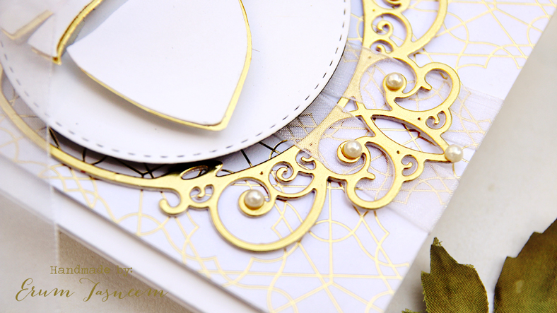 Spellbinders  Shapeabilities Tiara Rondelle Etched Dies Elegant 3D Vignettes by Becca Feeken and  Shapeabilities Layered Happily Ever After Etched Dies Elegant 3D Vignettes by Becca Feeken | Erum Tasneem | @pr0digy0