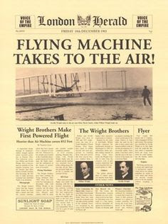 Primer vuelo de los Hermanos Wright