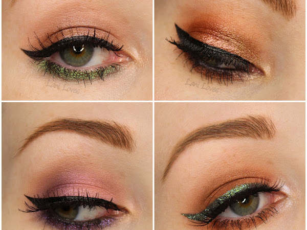 Notoriously Morbid Eyeshadows - Momo Monster, Billiwhack, Dogman, My Log Saw Something That Night and Owl Swatches & Review