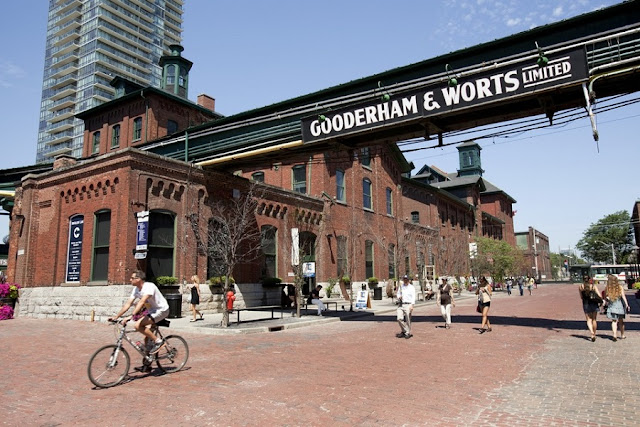Distillery District em Toronto Distillery District em Toronto