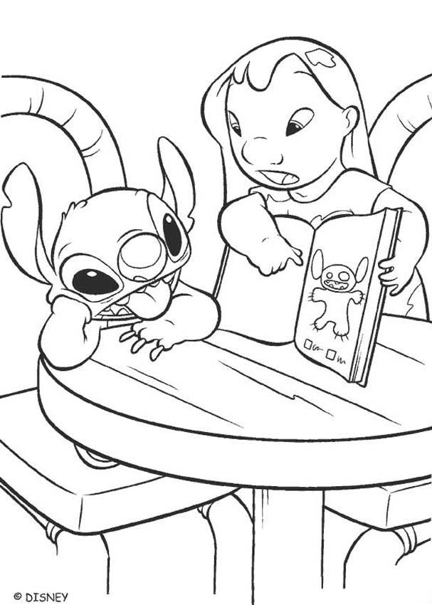 Lilo and Stitch Disney Coloring Pages Pictures Kids Coloring Pages