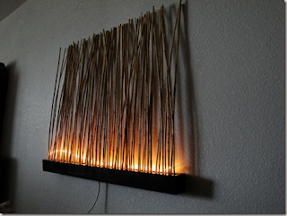 kerajinan lampu hias dari bambu
