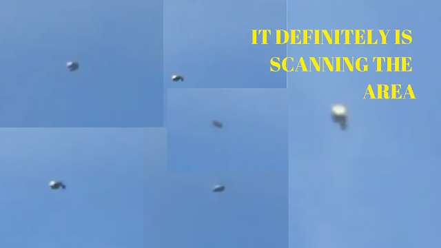 I put this image together of the same UFO but it's looking in different directions.