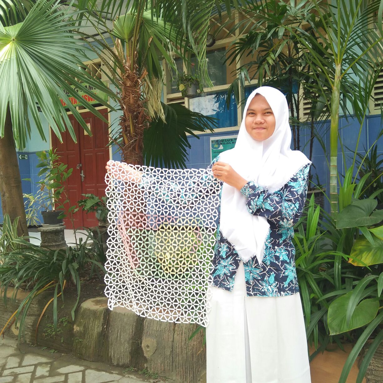 Produk Kerajinan Barang Hias 'Taplak Meja' dari Bahan