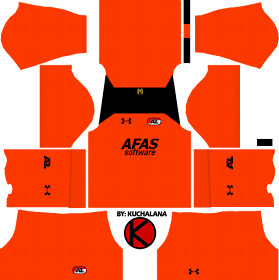 AZ Alkmaar Kits 2017/18 - Dream League Soccer