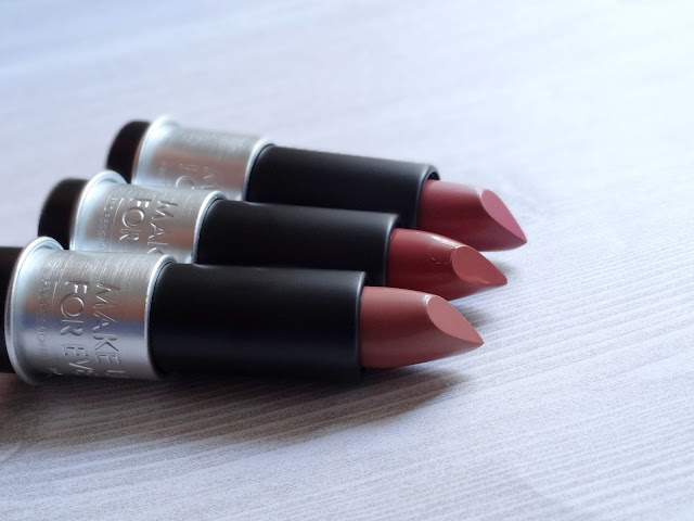 Make Up For Ever Artist Rouge Lipsticks |  C107, C108 & C211