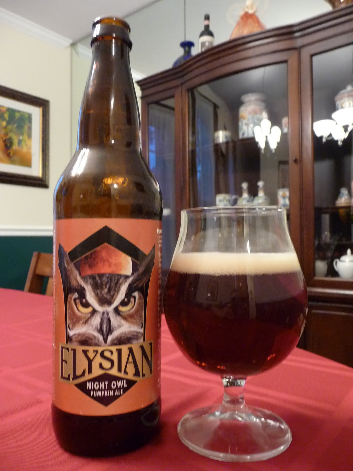 Chef Bolek Elysian Brewing Company Night Owl Pumpkin Ale