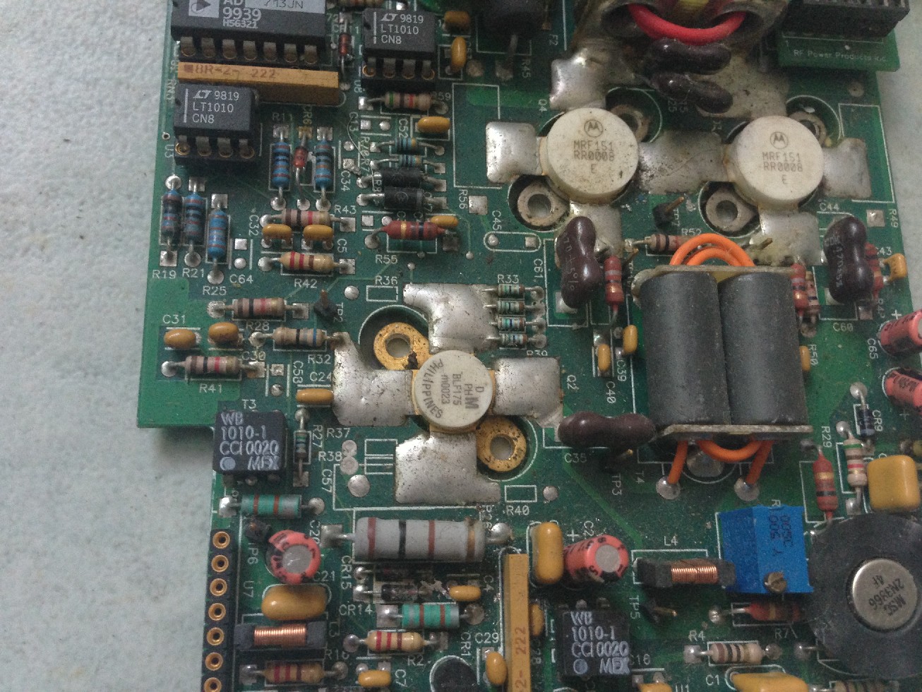 ebay id :fluke.l store blog: 2 psc mrf151 power amplifier