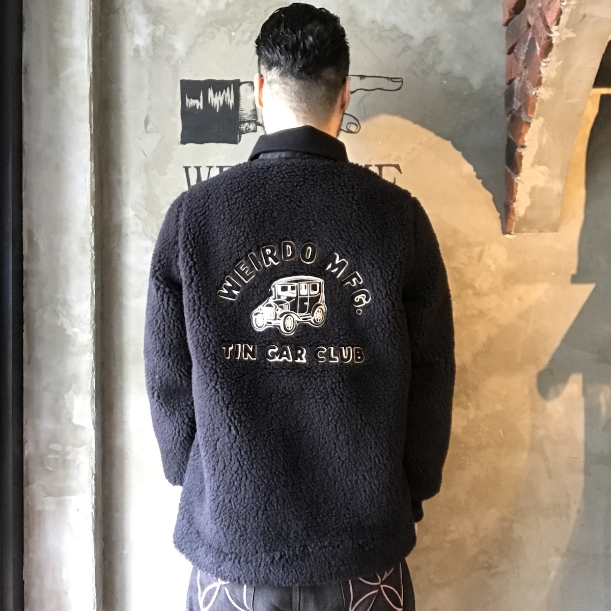 完成品 WEIRDO TIN CAR CLUB - JACKET (BLACK) - 通販 - benzifratelli.it