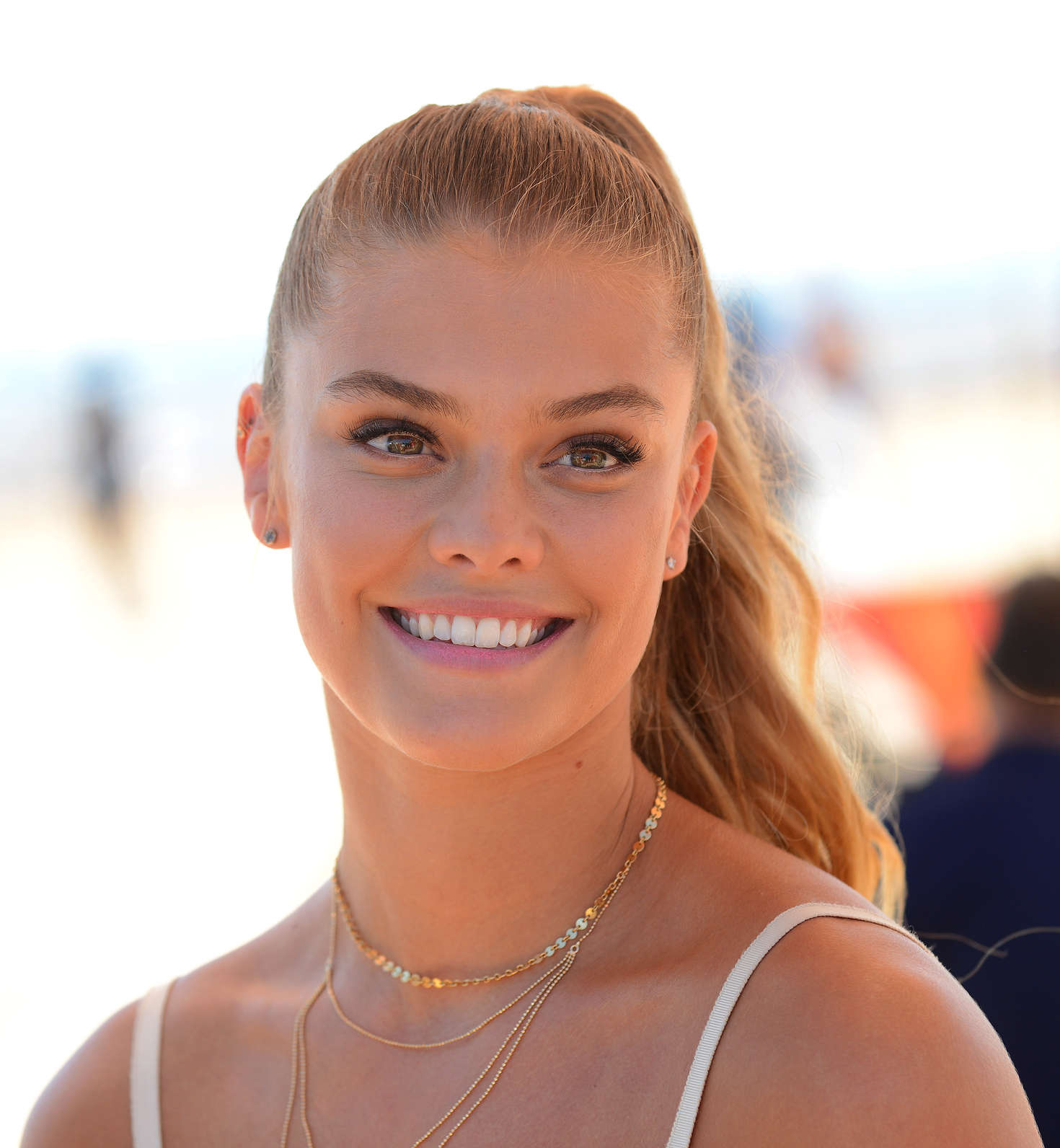 Nina Agdal at Sports Illustrated Summer of Swim Fan Festival 2016 in ...