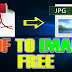 How to convert PDF to JPG