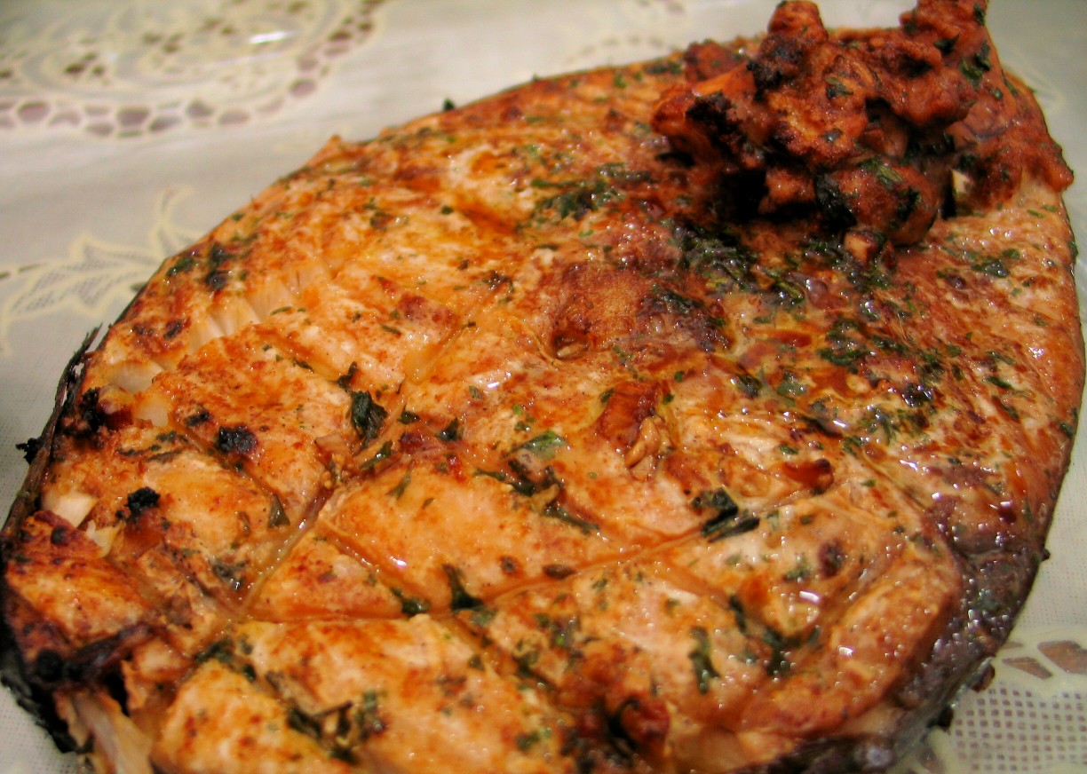 Marinated Tanigue Steak