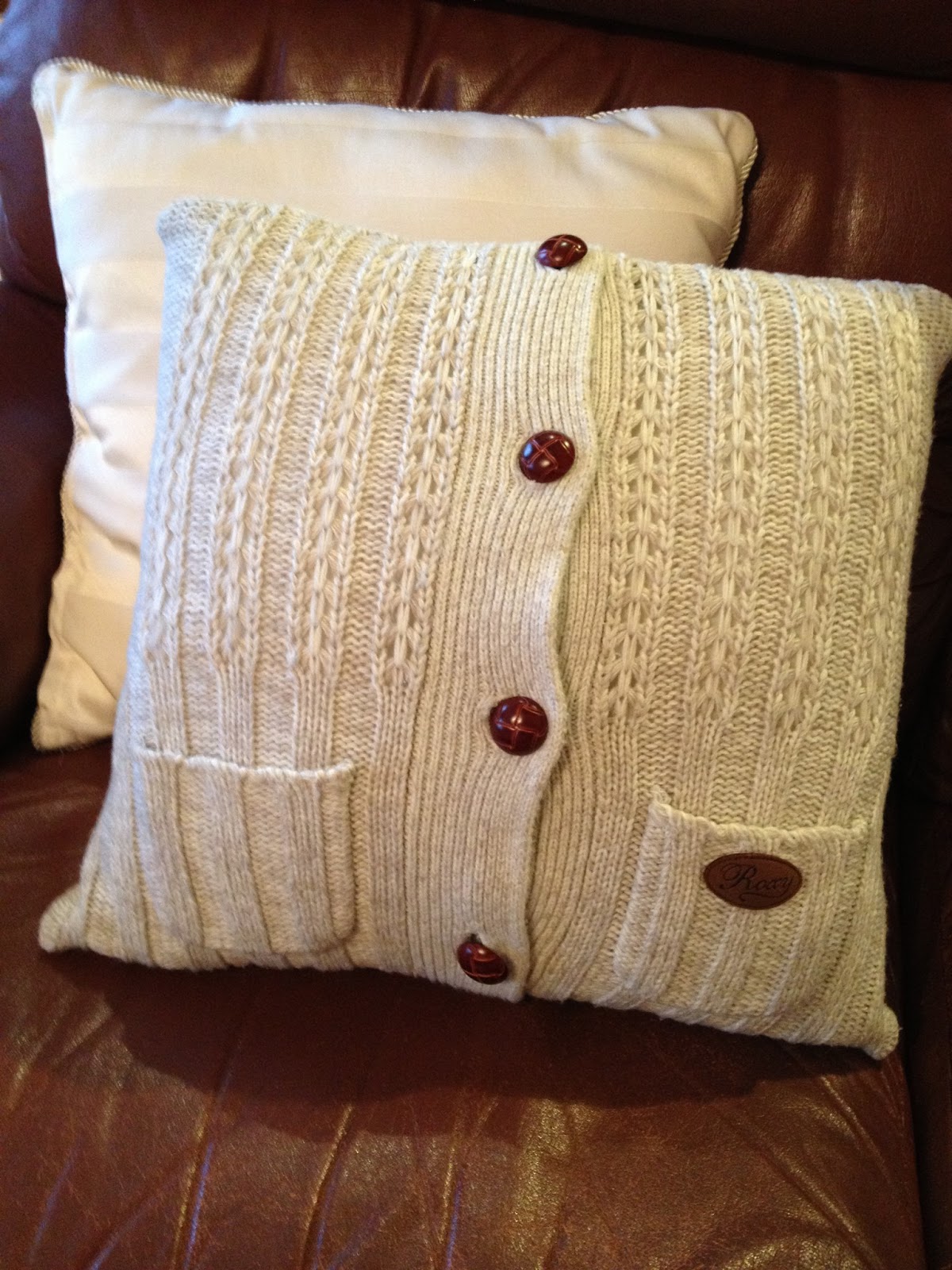 Simply Joolz Cardigan Cushion