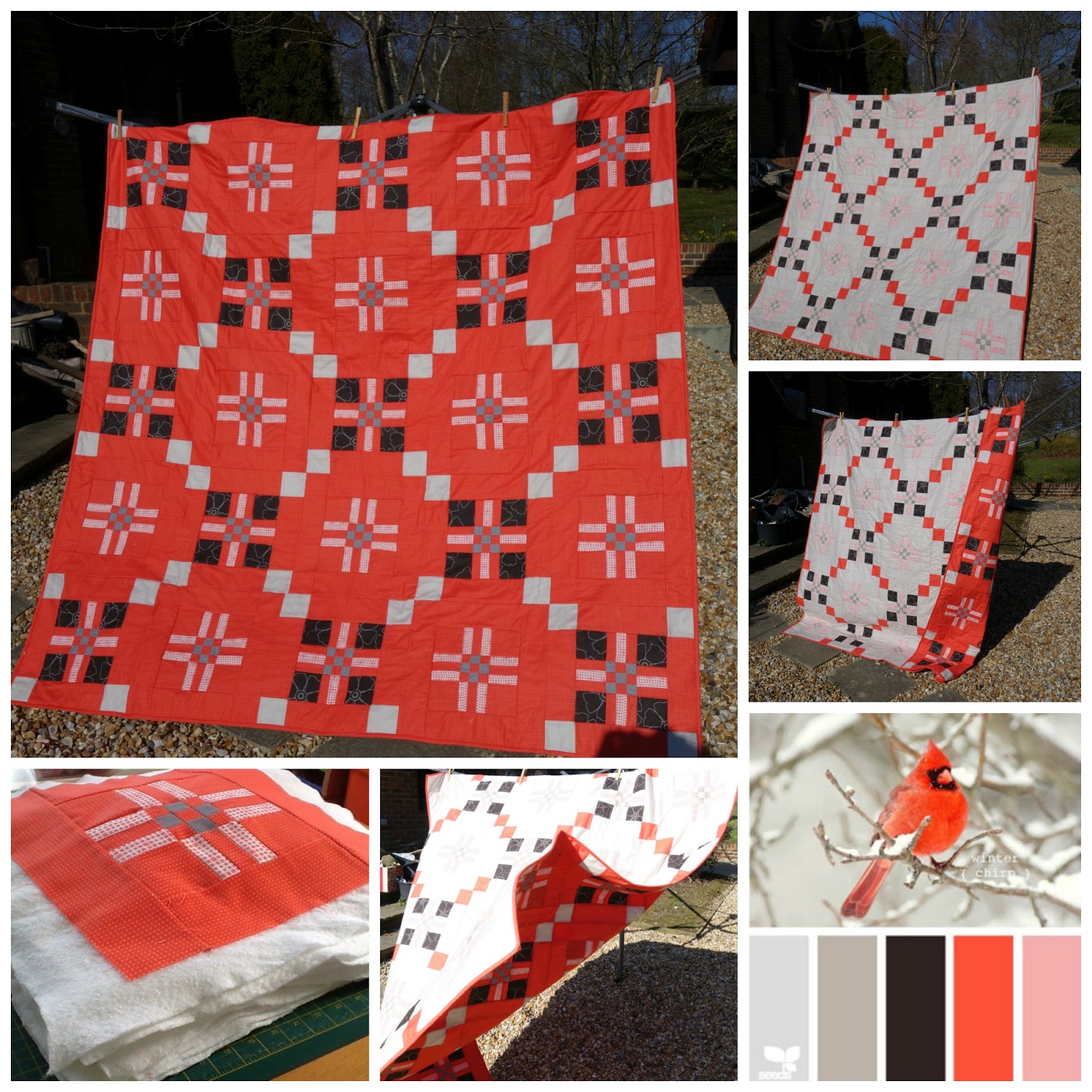 mrs sew & sow FinishALong 2016 Tutorial Week Quilt As You Go